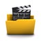 3d Video folder icon