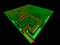 3D view of the maze