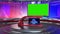 3D Virtual News Studio Background