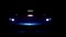 3D visualization of a car in the dark