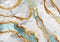 3d wallpaper for wall frames . resin geode and abstract art. golden, turquoise and gray marble background