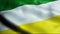 3D Waving Colombia City Flag of Nueva Granada Closeup View