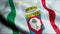 3D Waving Italy City  Flag of Apulia Closeup View