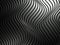 3d wavy aluminum background abstract pattern