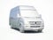 3d White Delivery Van Icon