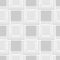 3d white seamless pattern. Vector neumorphism style light background. Surface repeat Deco backdrop. Tiled squares. Geometric