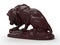 3D wooden Lion detailed statuette