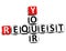 3D Your Request Crossword text