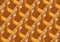 3Demian seamless background pattern forms orange