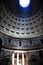 3pm Pantheon Sundial Effect Cupola Ceiling Rome