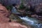4.8.2018 - Kannaraville falls slot canyon and river with flowing water
