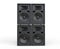 4 Concert Loudspeakers - front