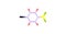 4-Iodo-1-nitrobenzene molecular structure isolated on white