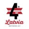 4-May-to the Independence Day of Latvia
