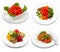 4 salad dishes