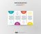 4 steps infographic. timeline design template with 3D paper label. Business concept with options. For content, diagram, flowchart,