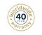 40 years worldwide warranty, 40 years global warranty