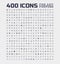 400 Universal Icons for Any Purpose