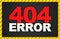 404 Error Background