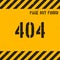 404 error page grunge background. Vector illustration