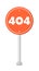 404 error on road sign. Updates of application, installation programs, uploading system. Website under construction. Web