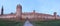 42 Mega Pixel Of Ancient City Wall of Montagnana Town in Italy