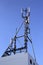 4G Cell site, Telecom radio tower or mobile phone base station