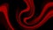 4k abstract background animation of curved red and black moving stripes.