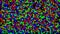 4k Abstract color dot noise background,candy beans,egg microbe spore bacteria.