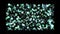 4k Abstract fireworks light dots background,bubble particle,bacteria spore line.