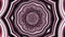 4K abstract ornamental round pattern, pink red mandala. Kaleidoscope background of changing pattern circle seamless loop.