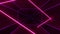 4K Abstract seamless looped animation of pink neon ray