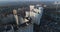 4K Aerial drone flight video of urban real estate in Yerino district