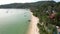 4K Aerial Drone Footage of Chalok Baan Kao Bay Beach on Koh Tao