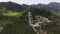 4K Aerial Footage of A Chinese Temple in Ao Nang, Krabi