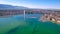 4K Aerial footage of Geneva city in Switzerland -UHD