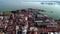 4k Aerial footage of Georgetown, Malaysian state of Penang.