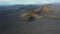 4k aerial footage of old dormant volcanoes in Eastern part of Iceland.