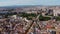 4K aerial view city Valencia Spain 10 may 2023