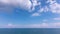 4K Amazing timelapse video of clouds. Blue sky white clouds. Fluffy white clouds. Cumulus cloud timelapse.Summer sky time lapse. M