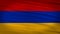 4k animated flag of Armenia