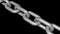 4k animation of metal chain,stainless steel chain movement,block chain.