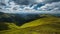 4K beautiful time lapse landscape summer in the Carpathian Mountains