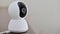 4K CCTV IP wireless security camera with rotating head