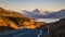 4K Cinematic Sunrise Time Lapse Footage of Mount Cook