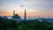 4K Cinematic Time Lapse Footage of Federal Territory Mosque in Kuala Lumpur