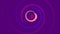 4K colored rotating animated circles