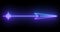4K cool animated neon blue and purple colored arrow background.