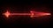 4K cool animated neon red and orange colored arrow background.