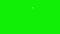 4K countdown animation movie  10 seconds  | green background for chroma key use